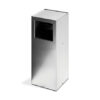 Papelera-cenicero Riga inox ashtray