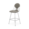 Taburete Eames Wire DKR Tapizado Checker