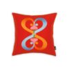 Cojín Embroidered Pillows - Double Heart 2 Rojo